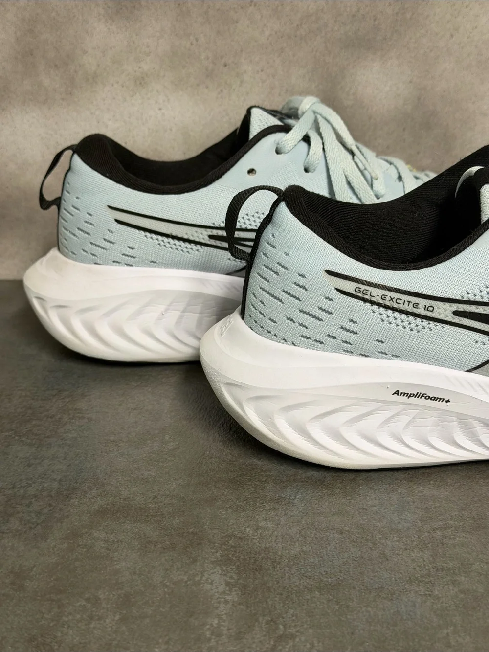 Asics Gel-Excite 10 Men's Cool Grey/Black Running Shoes 1011B600 Size 9
